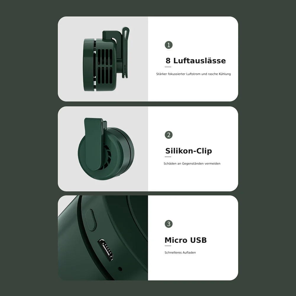 ChillMate Hands-Free Cooling Fan