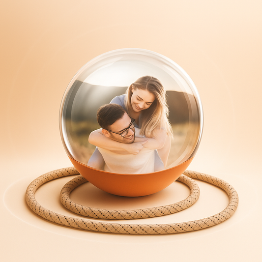 Crystal  Memory Ball - Ein Licht für Liebe, Familie und Erinnerungen.